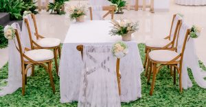 meja akad gedung pernikahan bekasi grand karunia function hall